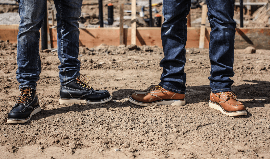red wing boots wedge sole